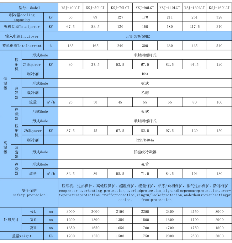 復(fù)疊式制冷機組